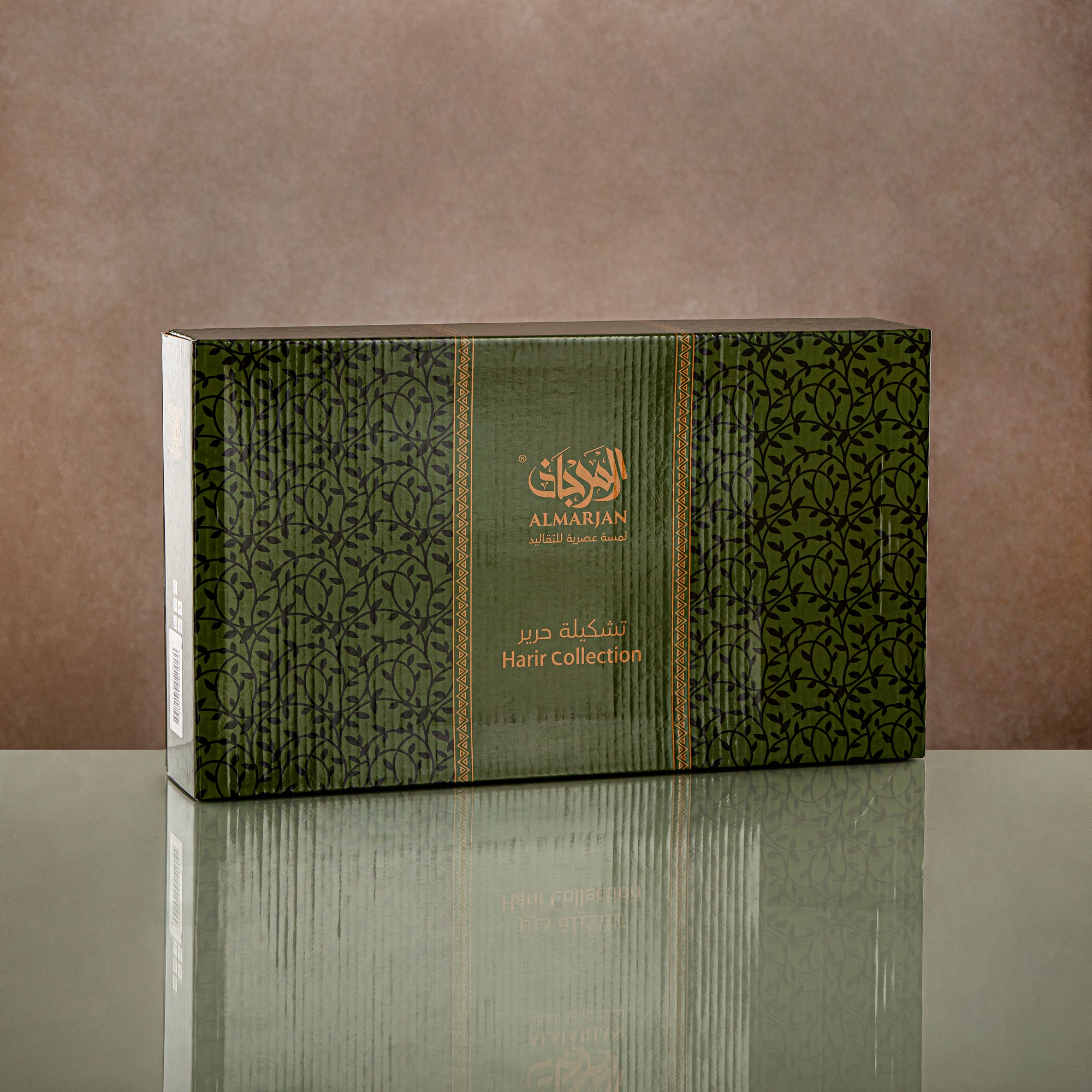 طقم فناجين وصحون شاي المرجان شفاف وذهبي 6 قطع (1496BJ-0001P-XQZT-GLD) التجمعات، المناسبات الخاصة، رمضان، العيد