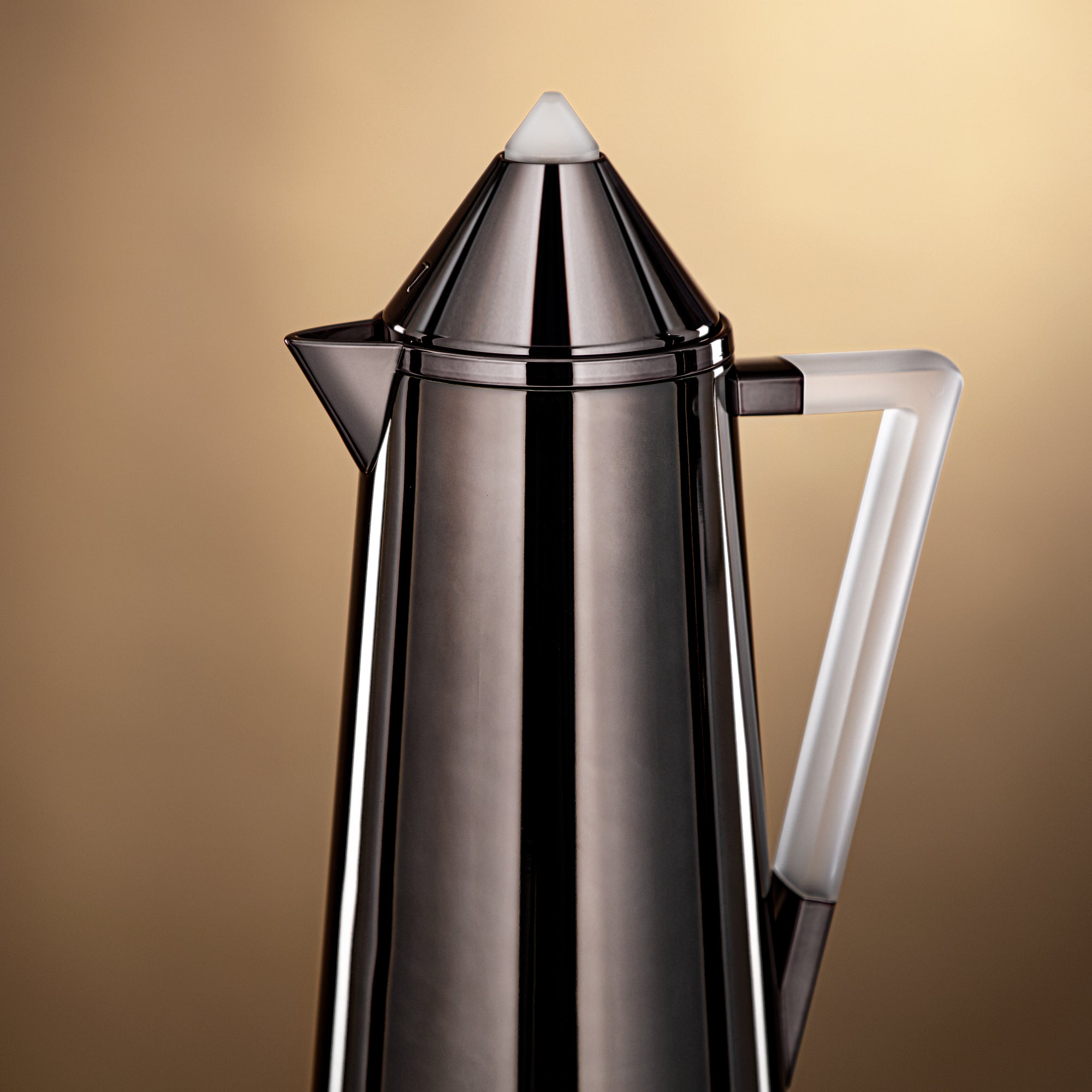 Almarjan Vacuum flask 0.7L + 1.0L Gun black & frost (FG818-070/100 GBL/FA)