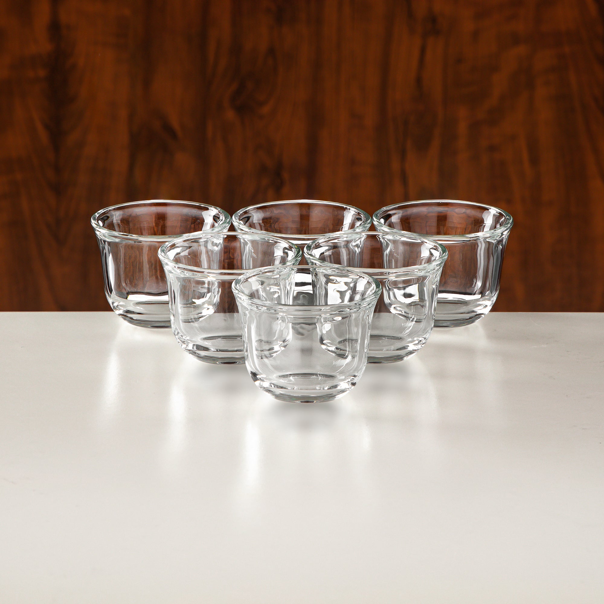 Almarjan Tea Set 18 Pieces Silver & Gold