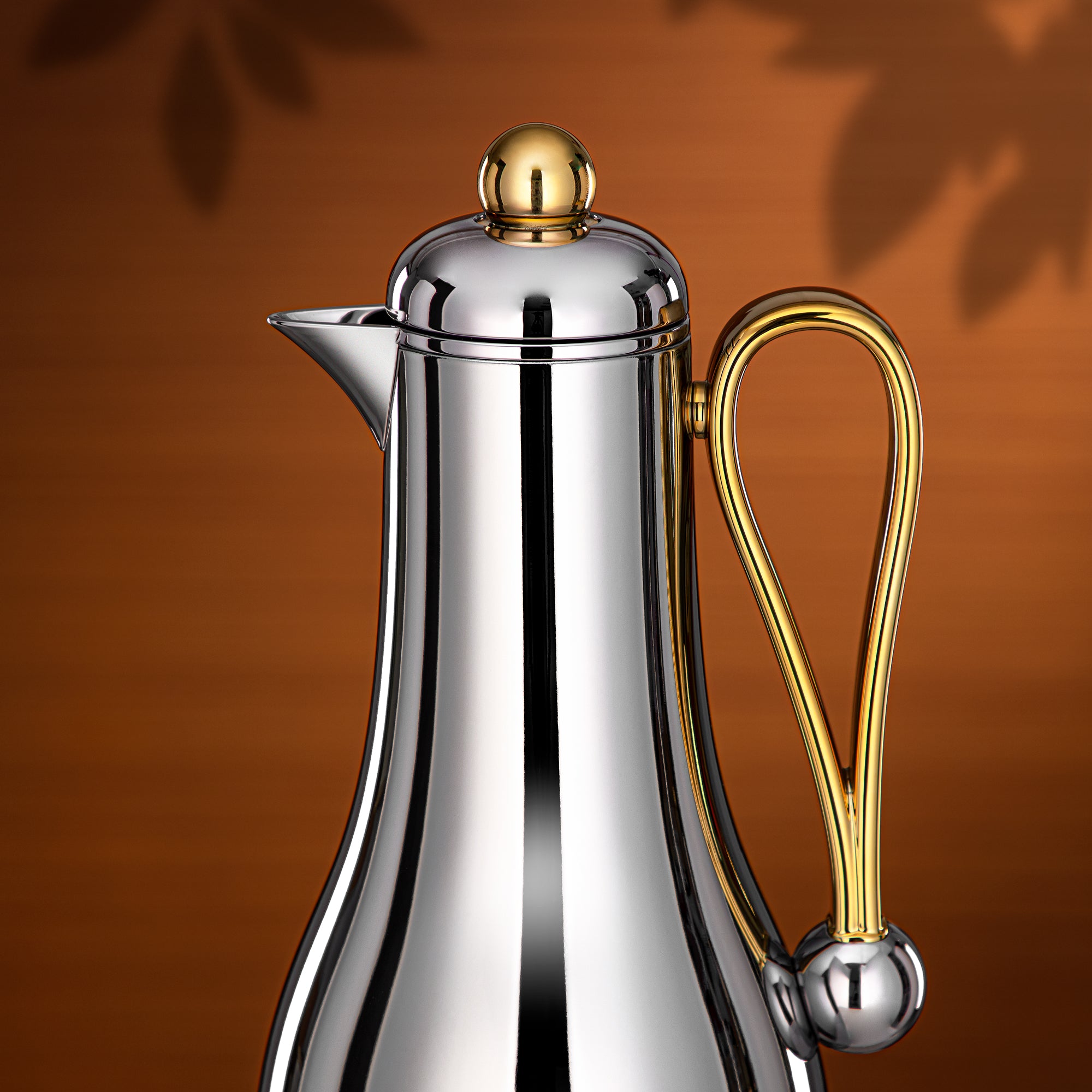 طقم ترامس المرجان ١ لتر + ١ لتر فضي وذهبي