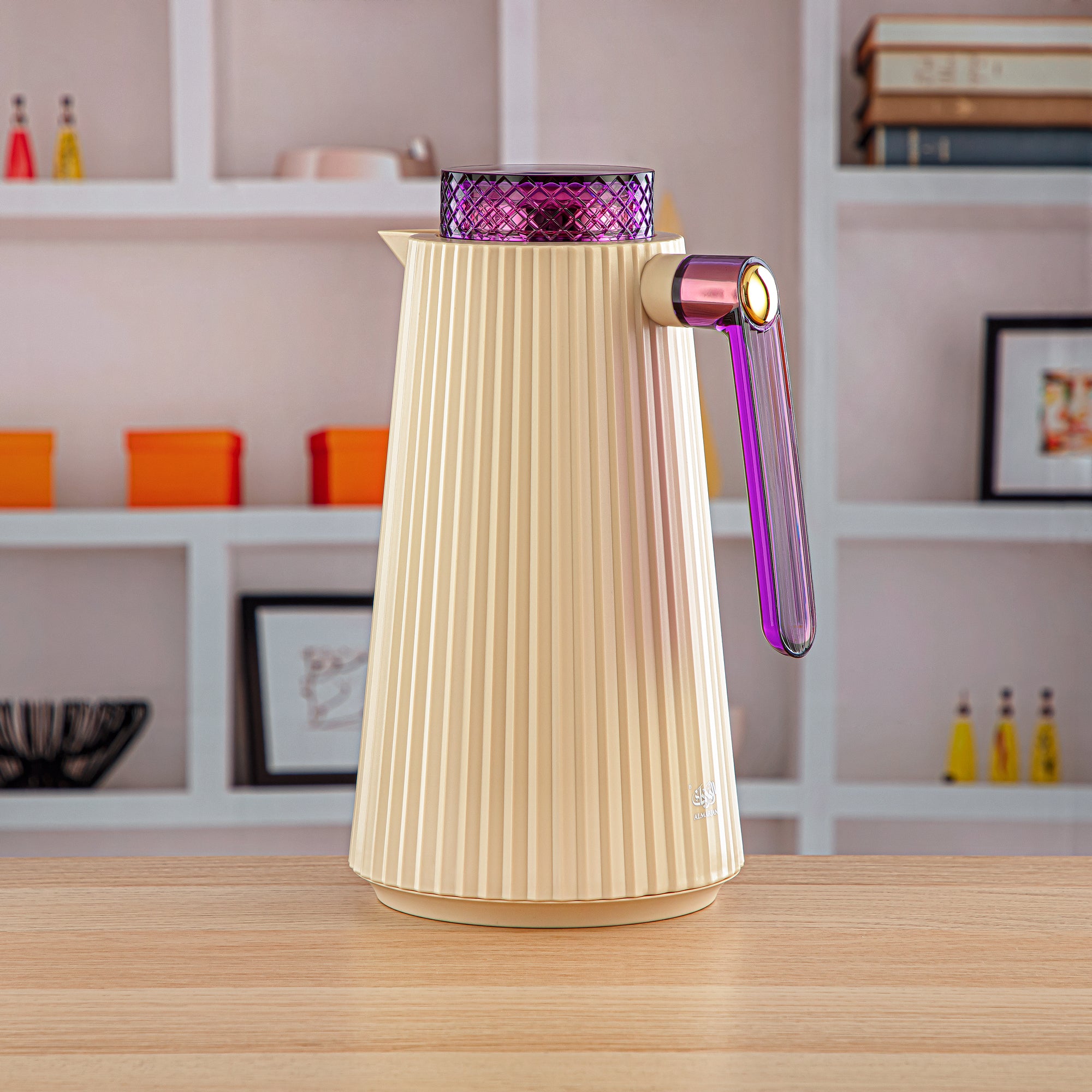 المرجان طقم ترامس قطعتين بيج - GT106-100/130 BG/G/AM