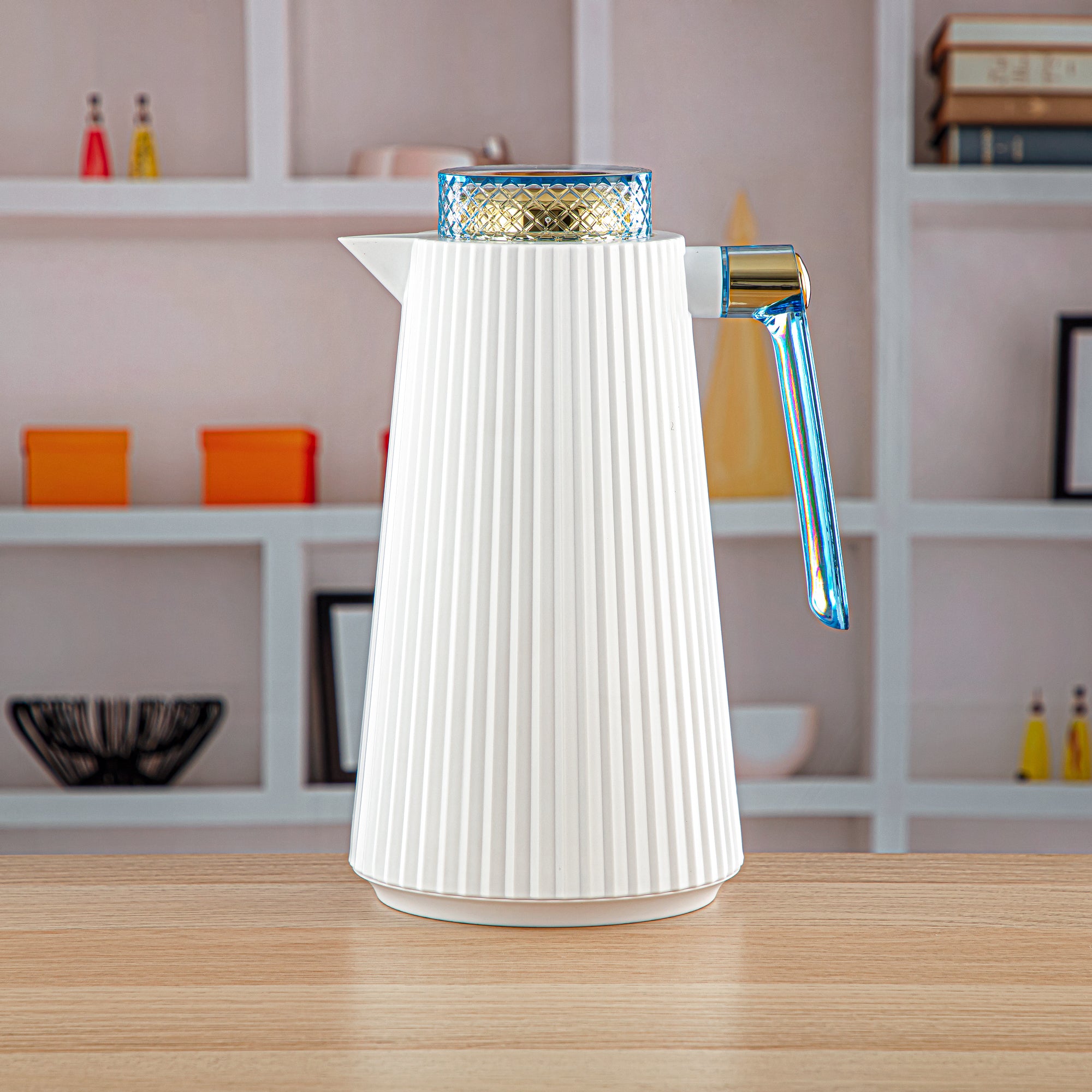 المرجان طقم ترامس قطعتين أبيض - GT106-100/130 W/G/RC