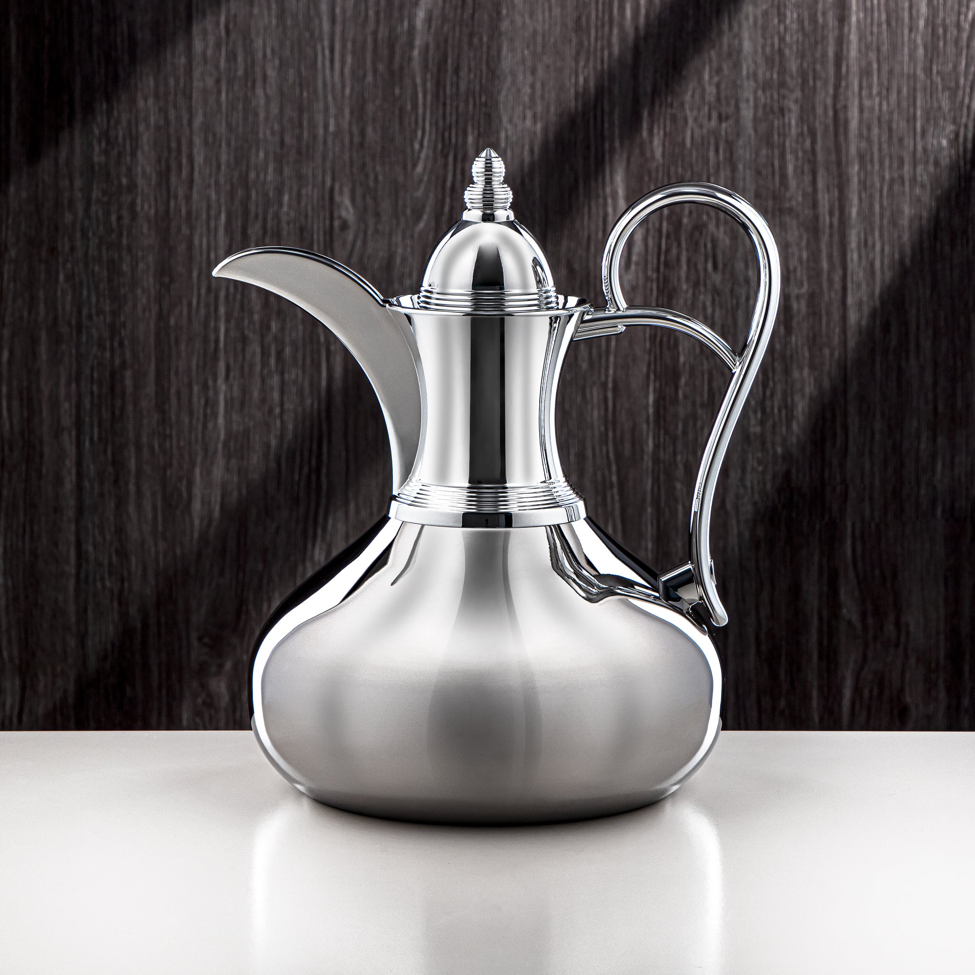 ترمس المرجان 1 لتر ستانلس ستيل - فضي بالكامل - SS-Queen-10C S/S