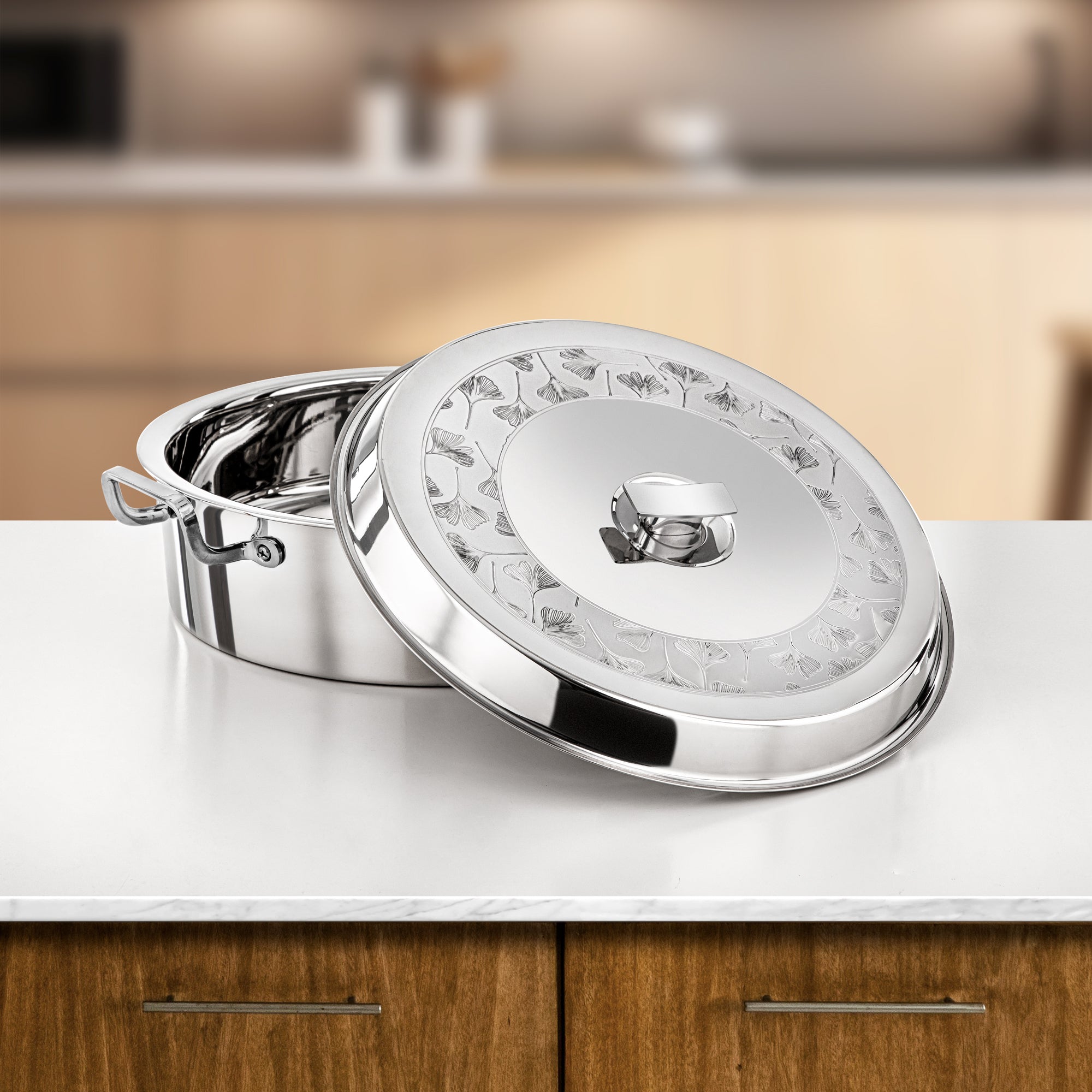 Almarjan Badr Hot Pot 35cm Silver