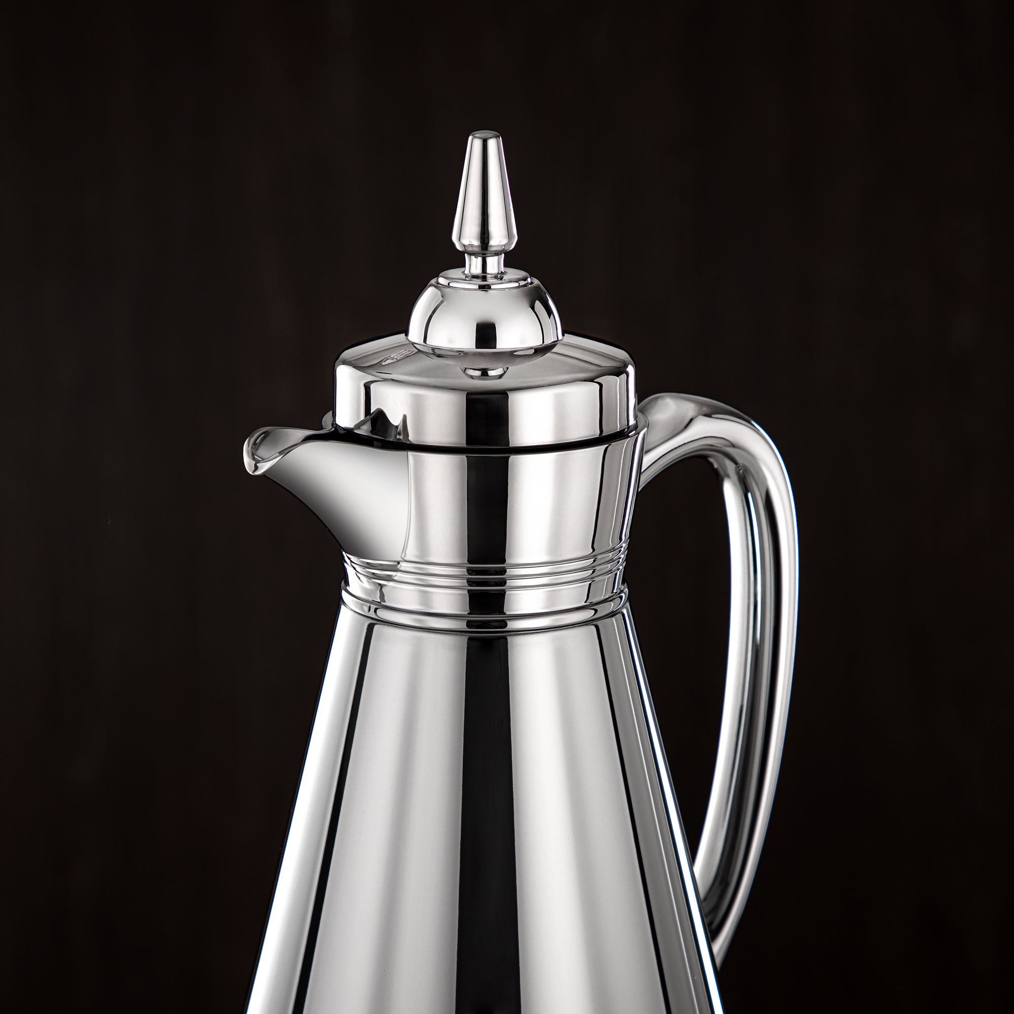 ألمرجان طقم ترامس، 0.7 لتر + 1 لتر، فضي (UBC-A0700/B1000 C) - أدوات تقديم رمضان