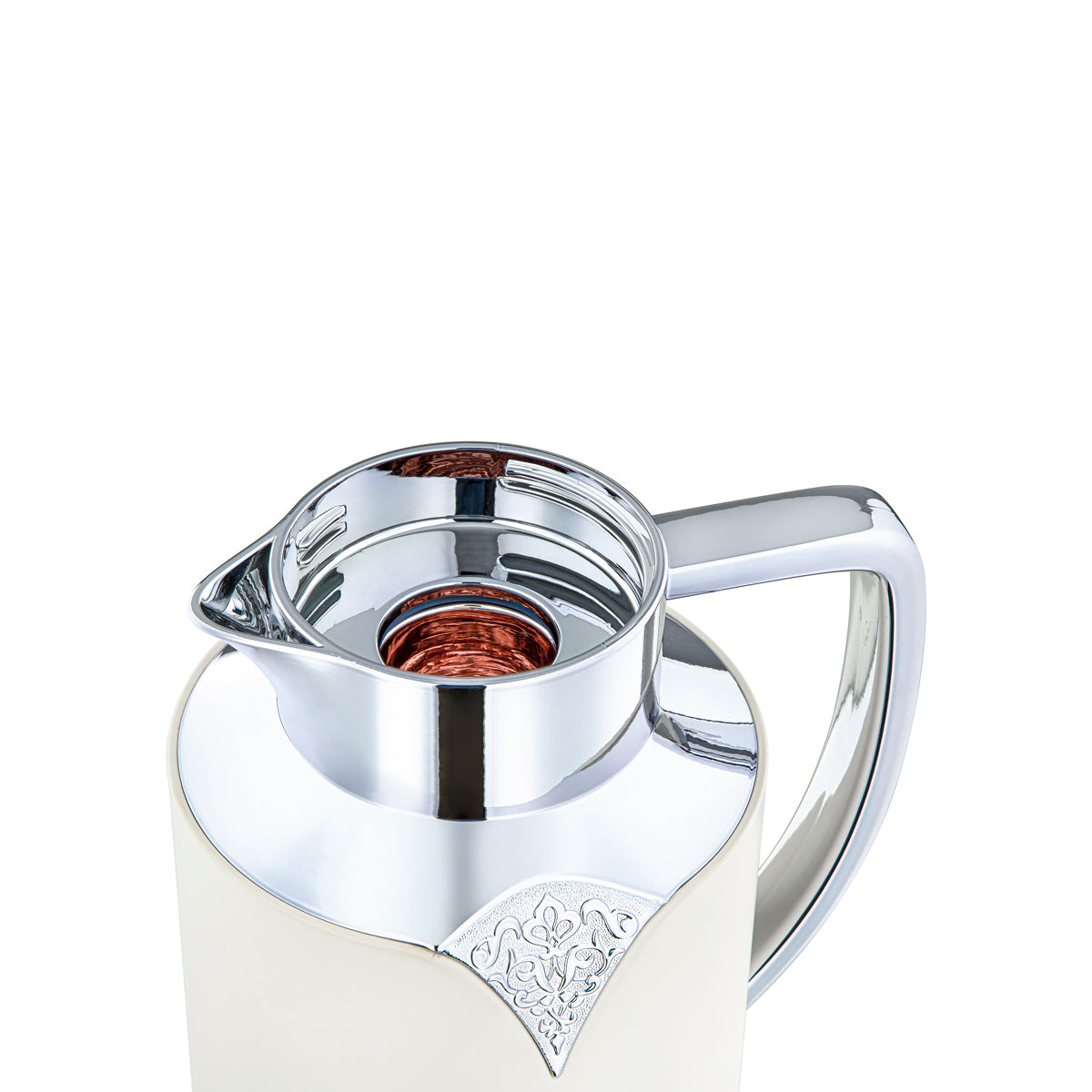 المرجان – قارورة 2 قطعة – لون عاجي وفضي - FG201-070/100 MIV/C