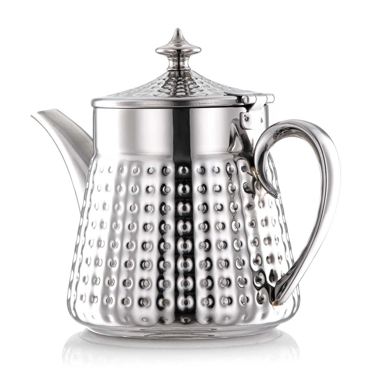 Almarjan 0.9 Liter Stainless Steel Teapot Silver - STS0010604