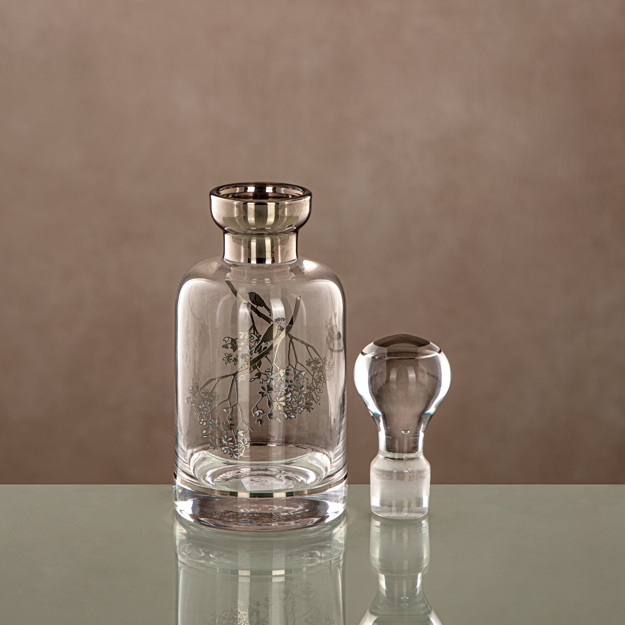 زجاجة عطر المرجان شفافة وفضية 29 توله (0863P-XQZT-SIL) التجمعات، المناسبات الخاصة، رمضان، العيد
