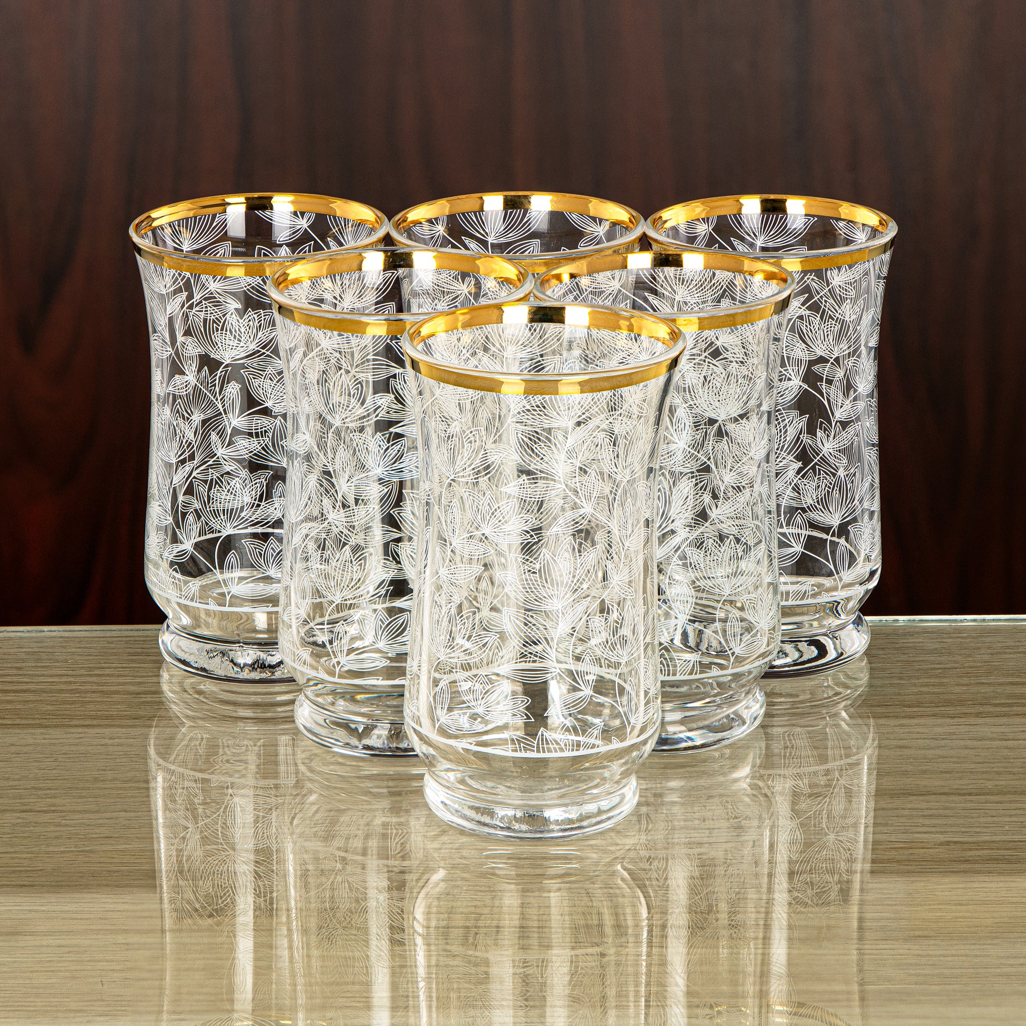 Almarjan 250 ML Glass Water Cup - 1102B-SYE