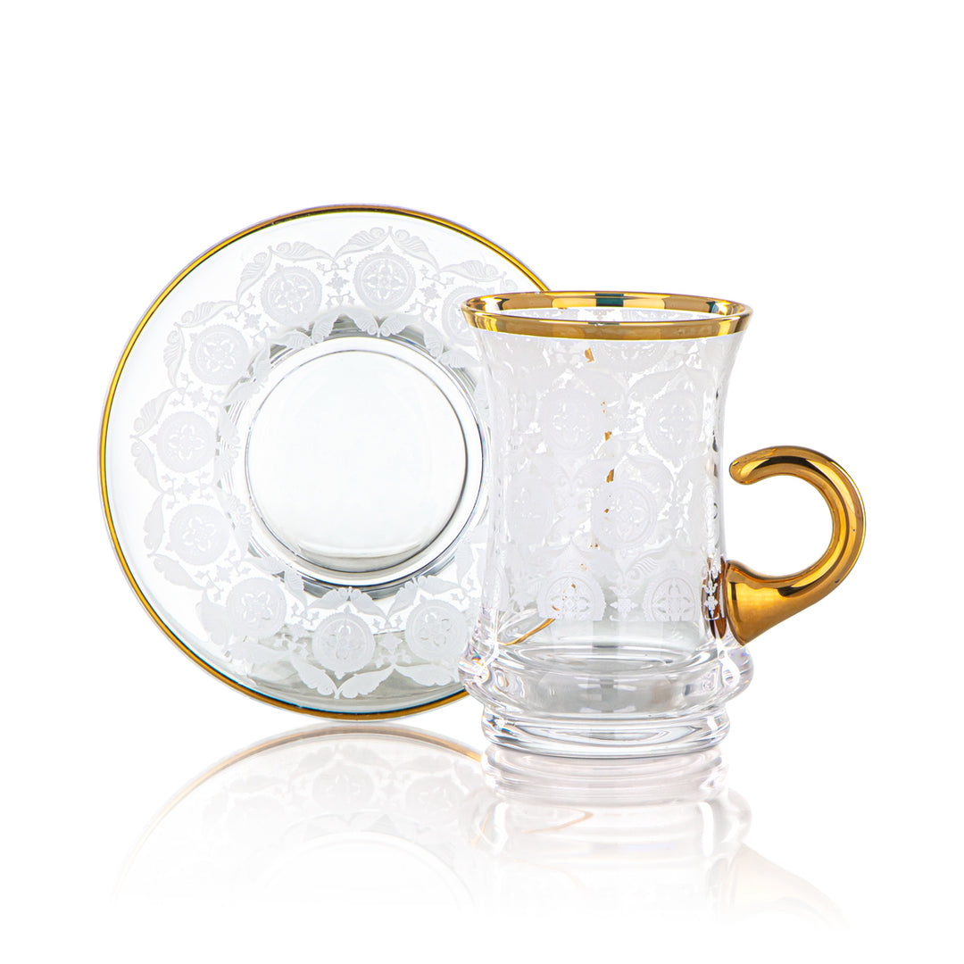 Almarjan 120 ML Glass Tea Cup - 1265B-0001P-AGW