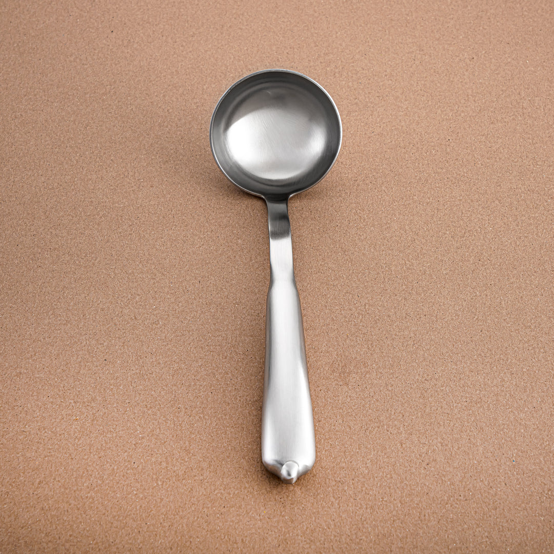 Almarjan Stainless Steel Ladle – Matt Finish, Silver CUT1620052