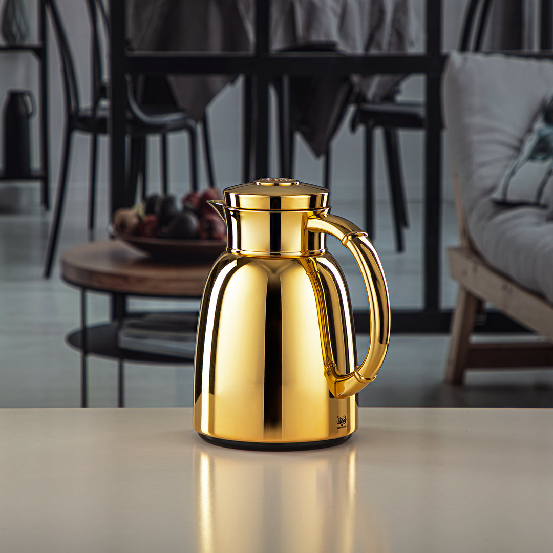 Almarjan 0.65 Liter Vacuum Flask Gold - QVC-0650C95