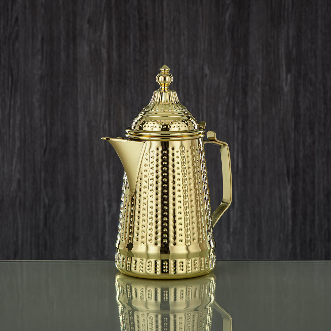 Almarjan 1.5 Liter Barari Collection Stainless Steel Milk Jug Gold - STS0013072