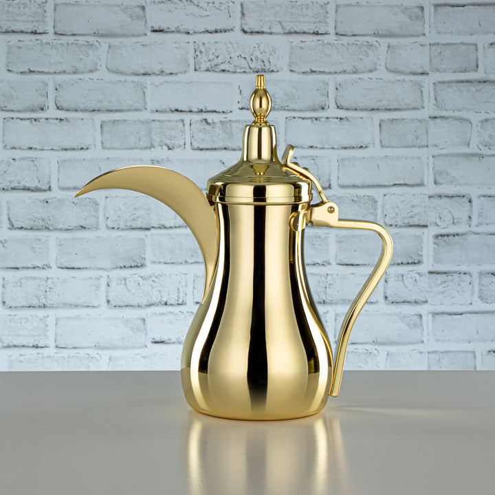 Almarjan 2 Pieces Albawadi Collection Stainless Steel Tea & Coffee Set - STS0013129