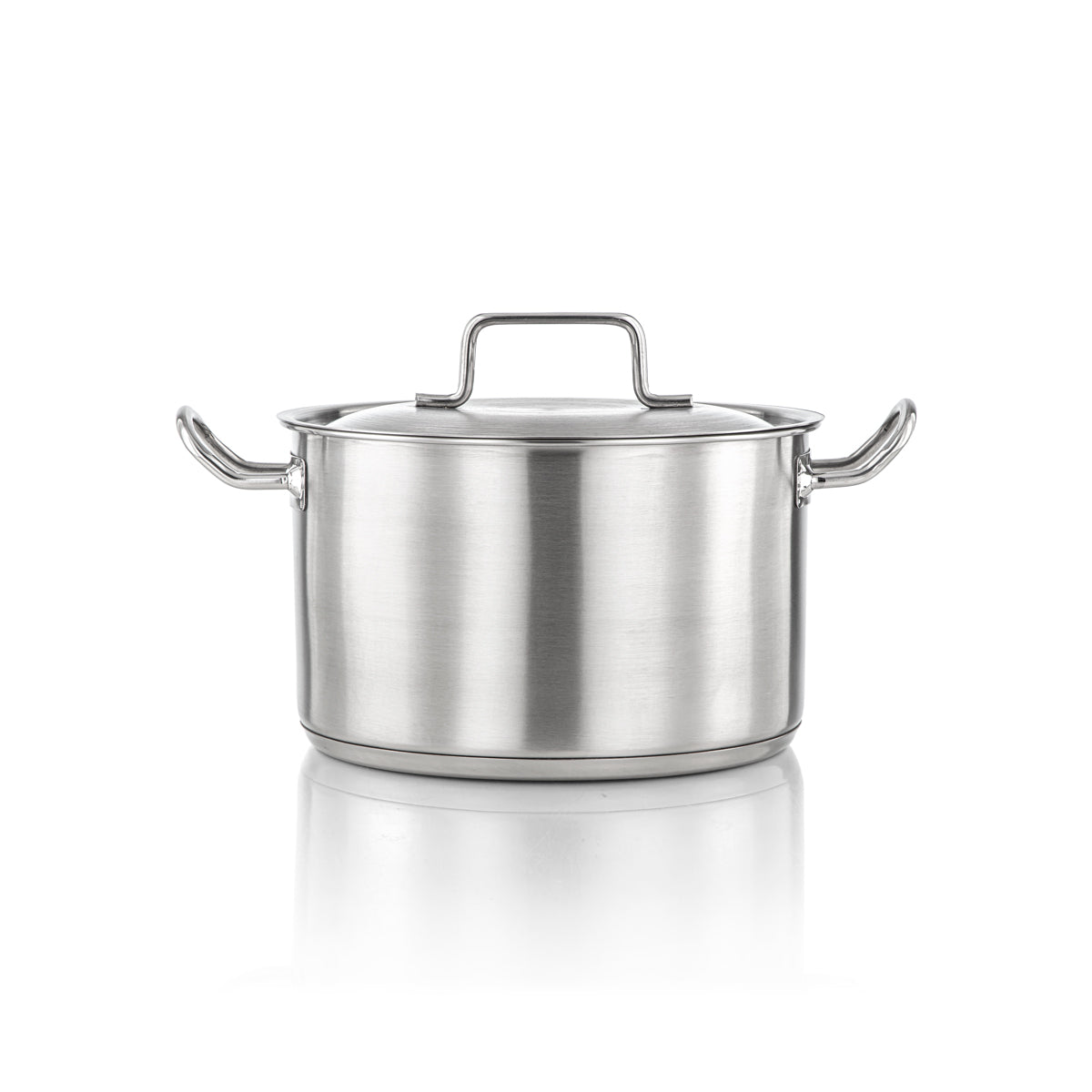 Almarjan 26 CM Professional Collection Stainless Steel High Cooking Pot - STS0299011