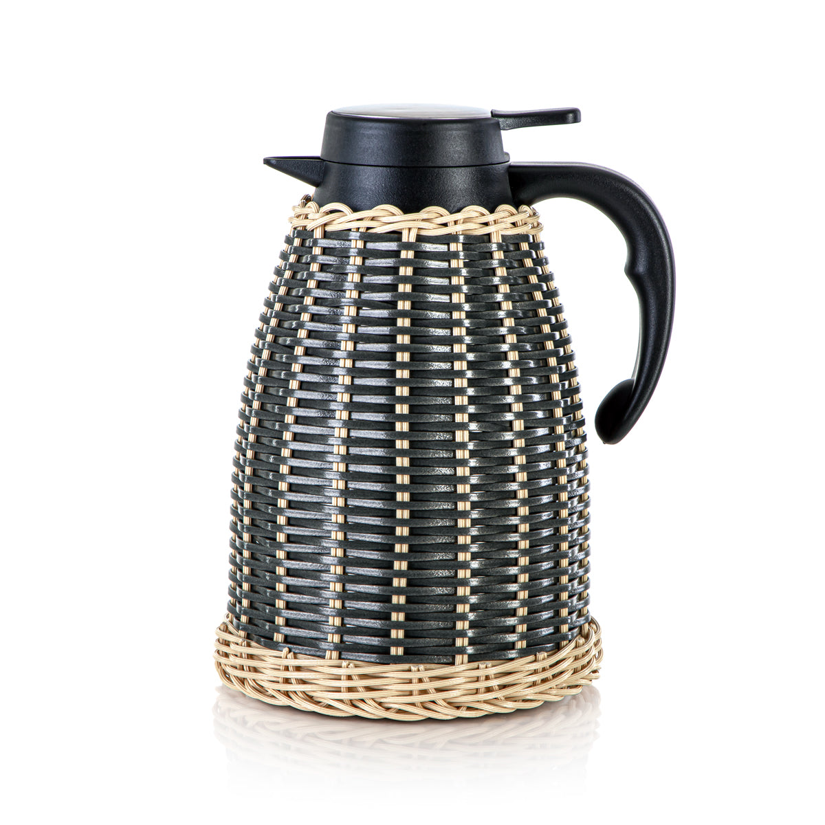 Almarjan 1.5 Liter Rattan Collection Vacuum Flask - VAF0010326