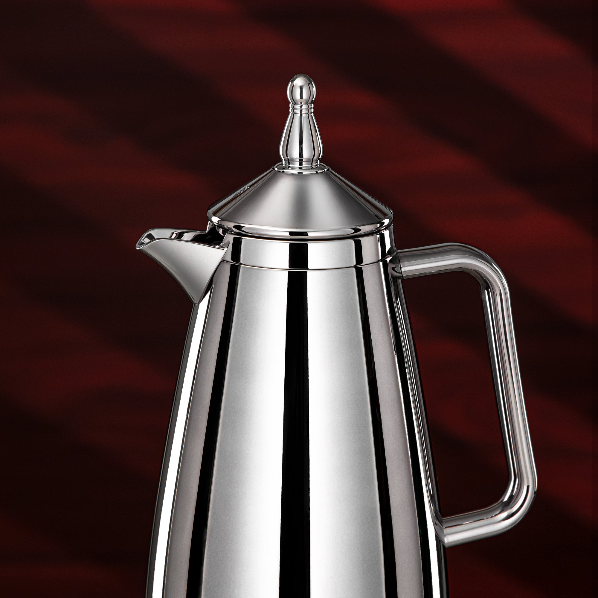 Almarjan Vacuum Flask Set 1L + 1L Silver – Glass Liner – XHP-C1000/D1000 C