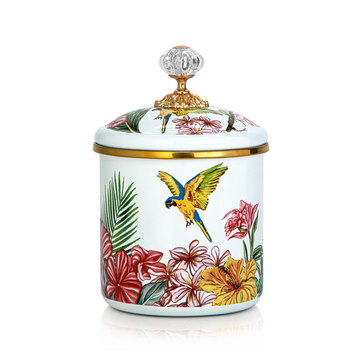 Almarjan Tohfa Collection Enamel Canister Medium - 287421068