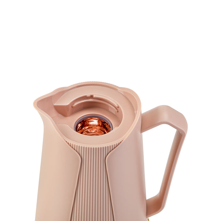 Almarjan 2 Pieces Vacuum Flask Set Light Pink & Gold - JT21AB-100 GP/G