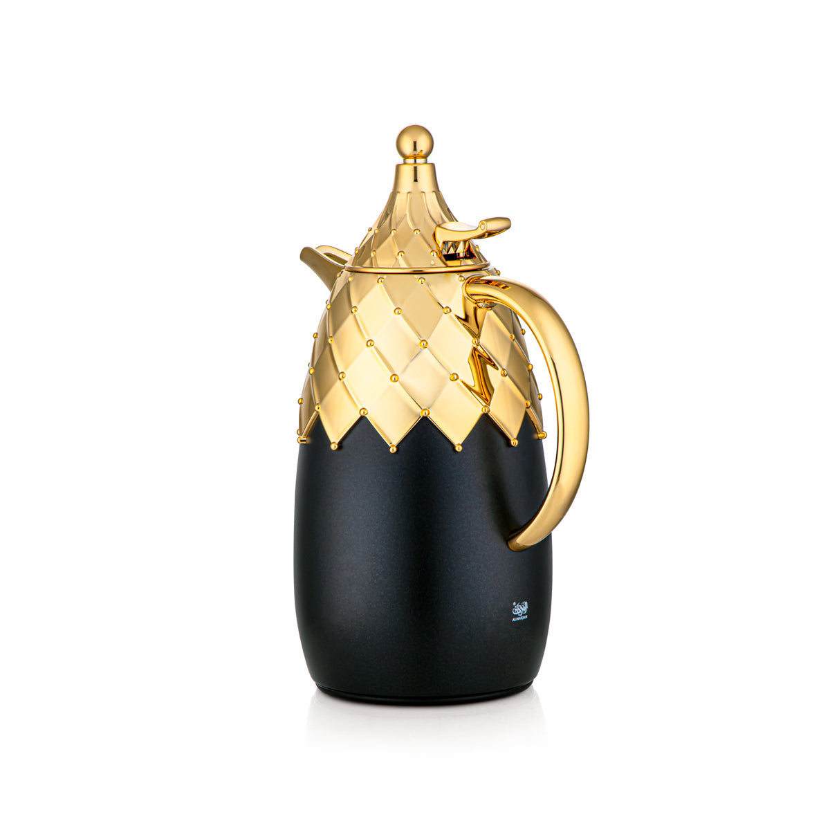 المرجان طقم ترمس لحفظ السوائل 2 قطعة اسود وذهبي - PZC-0700 / 1000Q75YC95.5