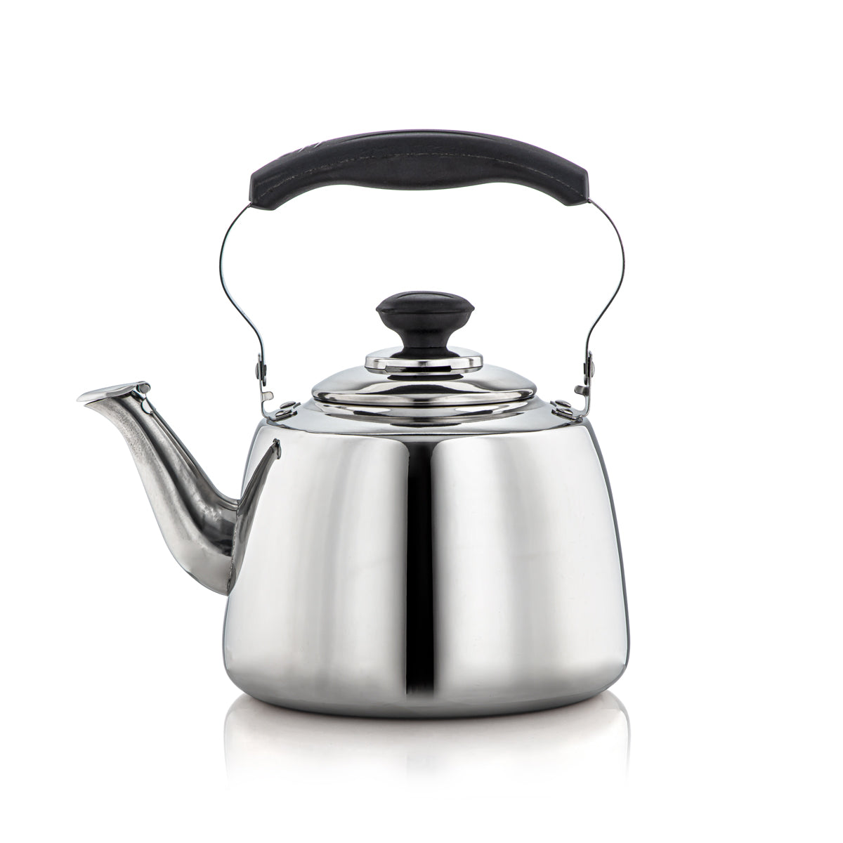 Almarjan 3.5 Liter Amani Collection Stainless Steel Whistling Kettle Silver - STS0010906